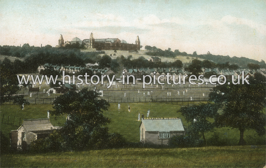 Alexander Palace and Playing Field Crouch End, London. c.1915
